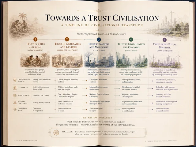 Illustrated civilisation timeline