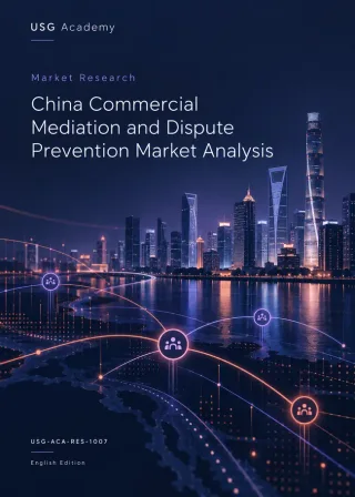 China Commercial Mediation and Dispute Prevention Market Analysis — publication cover
